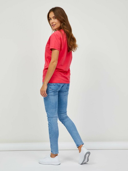 Sam 73 Dunkelrosa Damen T-Shirt SAM 73 Lumiel