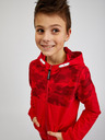 Sam 73 Rotes Sweatshirt mit Kapuze und Reißverschluss für Jungen SAM73 Musgravit