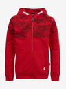 Sam 73 Rotes Sweatshirt mit Kapuze und Reißverschluss für Jungen SAM73 Musgravit