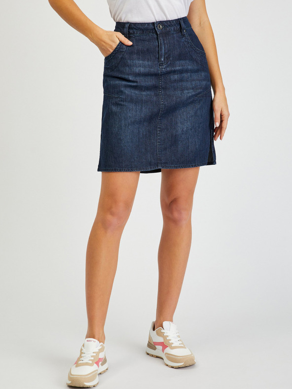 Sam 73 SAM73 Gemini Dunkelblauer Damen-Denim-Rock