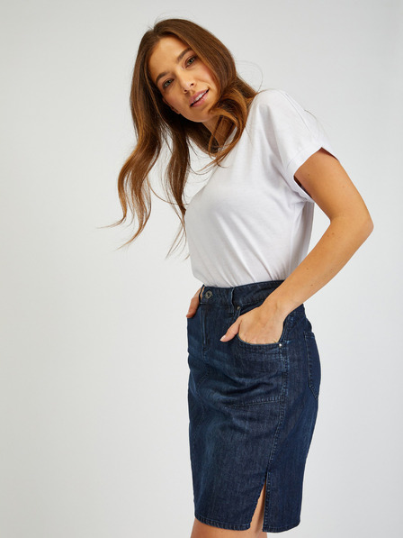 Sam 73 SAM73 Gemini Dunkelblauer Damen-Denim-Rock