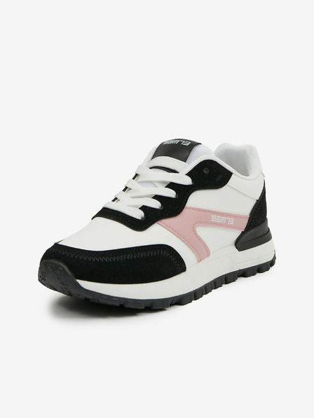 Sam 73 Weiß-schwarze Damen-Sneakers SAM73 Lendra