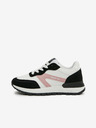 Sam 73 Weiß-schwarze Damen-Sneakers SAM73 Lendra