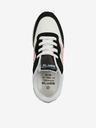 Sam 73 Weiß-schwarze Damen-Sneakers SAM73 Lendra