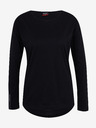 Sam 73 Schwarzes Langarm-T-Shirt für Frauen SAM 73 Patty