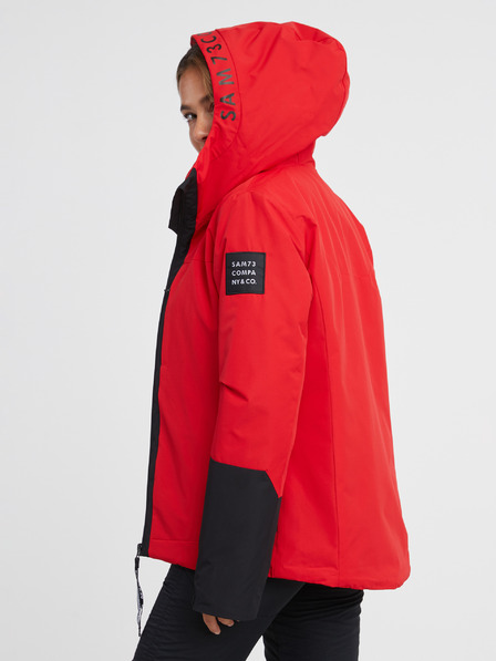 Sam 73 Schwarz-rote Damenjacke SAM 73 Minerva
