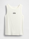 GAP Mädchen-Ripp-Tanktop mit Logo GAP