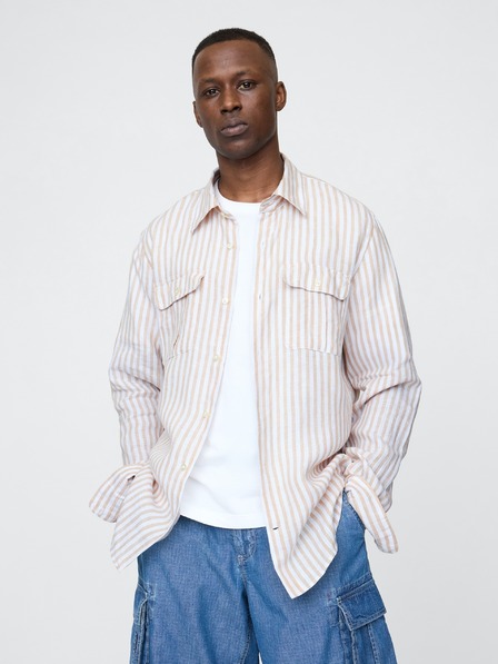 GAP Herren Leinenhemd Classic Shirt GAP