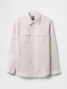 GAP Herren Leinenhemd Classic Shirt GAP