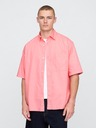 GAP Herren-Oversize-Popeline-Hemd GAP