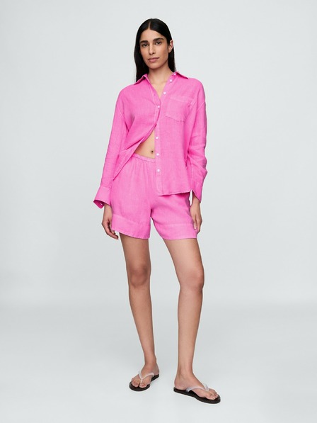 GAP Damen Leinen-Oversize-Hemd Big Shirt GAP