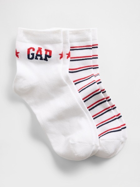 GAP Damen-Socken Americana, 2er-Pack GAP