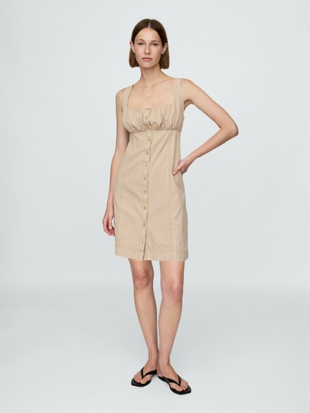GAP Damen-Twill-Minikleid GAP
