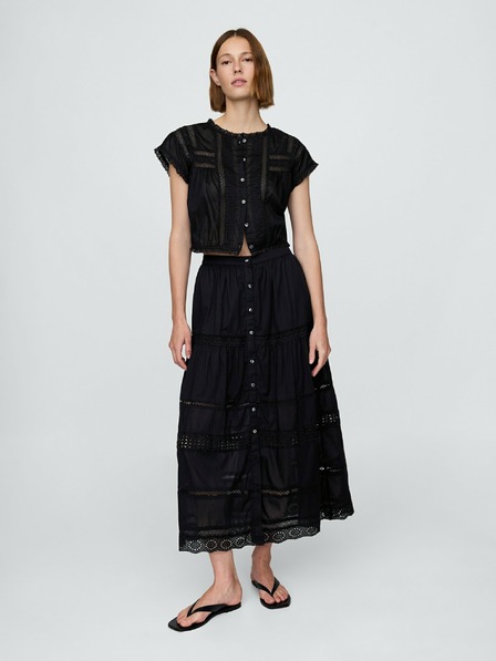 GAP Damen-Maxirock mit Spitze GAP