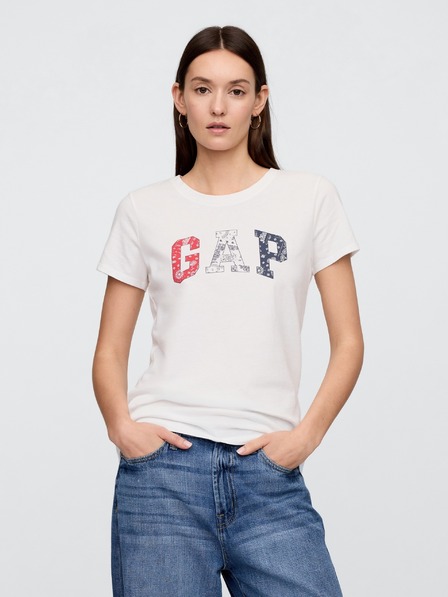 GAP Herren-T-Shirt mit Americana-Logo GAP