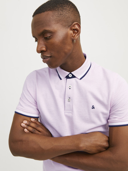 Jack & Jones Hellrosa Herren Poloshirt Jack & Jones