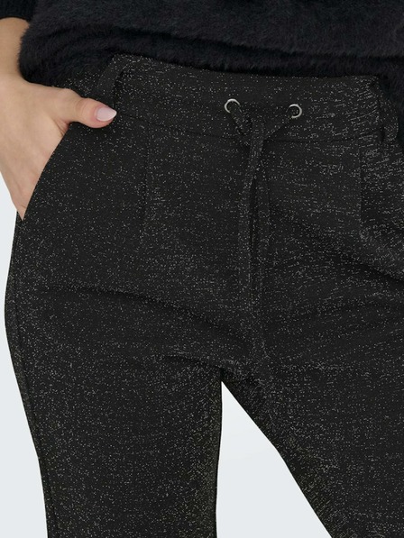 ONLY Schwarze glitzernde Damenhose ONLY