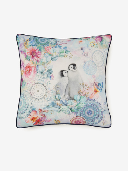 HIP 48 x 48 cm - Hellblaues wendbares HIP Rachna Kissen