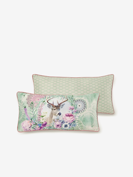 HIP 30 x 60 cm - Wendekissen HIP Romini grün und rosa