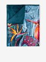 HIP Petrol gemustertes Plaid HIP 130 x 160 cm