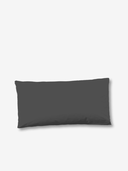 HIP Dunkelgrauer Satin-Kopfkissenbezug HIP 40 x 80 cm