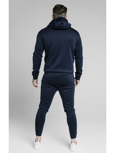 Siksilk Dunkelblauer Herren Hoodie SikSilk