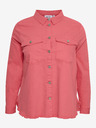 Fransa Rosa Damen Jeanshemd Jacke Fransa