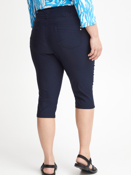 Fransa Dunkelblaue dreiviertellange Damenhose Fransa