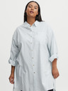 Fransa Blau-weiß gestreiftes Damenshirt Fransa