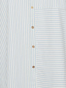 Fransa Blau-weiß gestreiftes Damenshirt Fransa