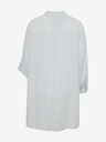 Fransa Blau-weiß gestreiftes Damenshirt Fransa