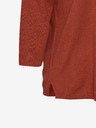 Fransa Ziegelsteinfarbener Fransa-Pullover für Frauen