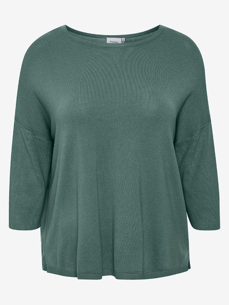 Fransa Grüner Fransa-Pullover für Damen