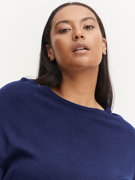 Fransa Dunkelblau Damen Fransa Pullover