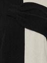 Fransa Cremefarbener und schwarzer Damenpullover Fransa