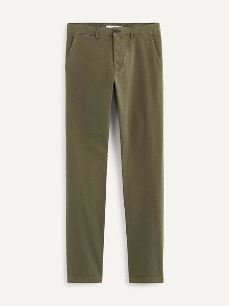 Celio Dunkelgrüne Herrenhose Celio