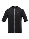 ALPINE PRO Herren-Schnelltrocknungs-Radtrikot ALPINE PRO SAGEN 2 schwarz
