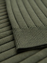 Ombre Clothing Herren-Poloshirt SLIM FIT aus Viskose mit vertikalen Streifen Ombre Clothing